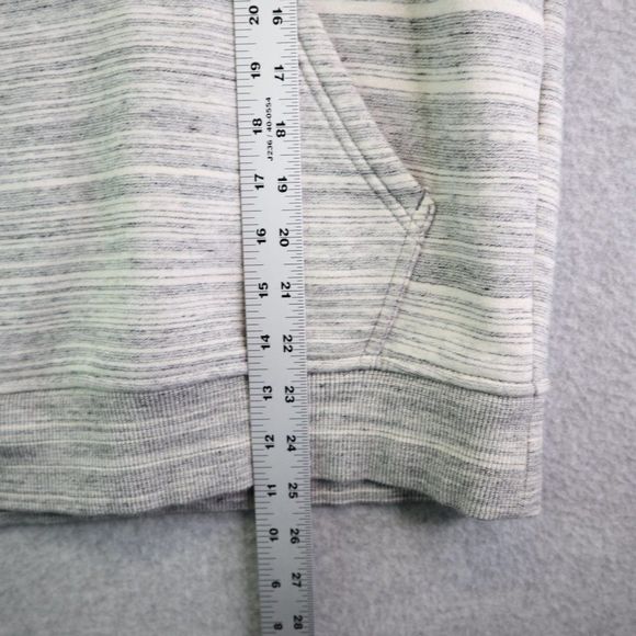 Carhartt Hoodie Womens Small Gray Heathered Sweatshirt Fleece Lined Pullover - Picture 10 of 15